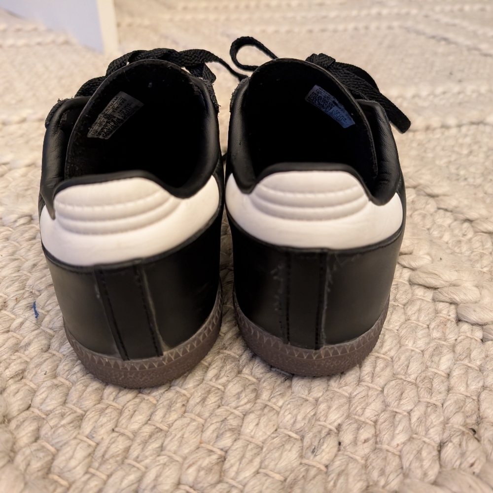 Adidas Samba Kids Shoes - Black and White - Picture 3 of 9